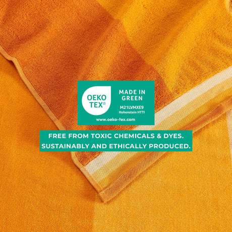 Cotton Velour Cabana Stripe Beach Towel – Novia Collection-Parc Decor