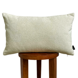 Cream Sherpa Lumbar Pillow Cover-Parc Decor