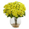 Daisy Artificial Arrangement in Fluted Vase-Parc Decor
