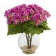 Daisy Artificial Arrangement in Fluted Vase-Parc Decor