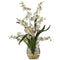 Dancing Lady Orchid Liquid Illusion Silk Flower Arrangement-Parc Decor