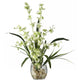 Dancing Lady Orchid Liquid Illusion Silk Flower Arrangement-Parc Decor