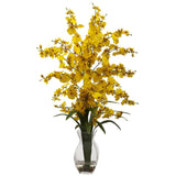 Dancing Lady Orchid w/Vase Arrangement-Parc Decor