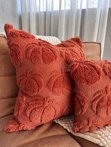 Dark Rust Pumpkin Pillow Cover-Parc Decor