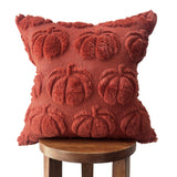 Dark Rust Pumpkin Pillow Cover-Parc Decor