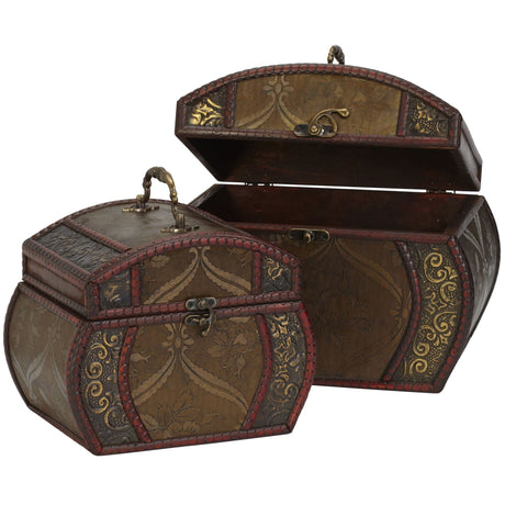 Decorative Chests (Set of 2)-Parc Decor