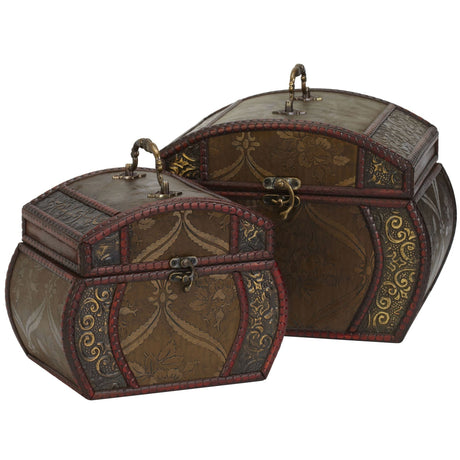 Decorative Chests (Set of 2)-Parc Decor