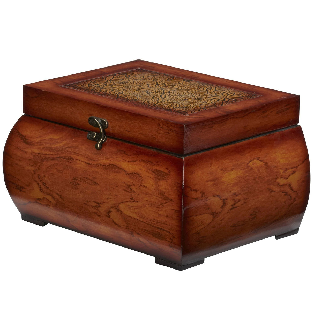 Decorative Lacquered Wood Chests (Set of 2)-Parc Decor