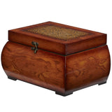 Decorative Lacquered Wood Chests (Set of 2)-Parc Decor