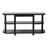 Decorative Modern 48" TV Stand with 18" Insert Electric Fireplace-Parc Decor
