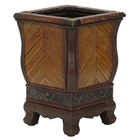 Decorative Wood Planters (Set of 2)-Parc Decor