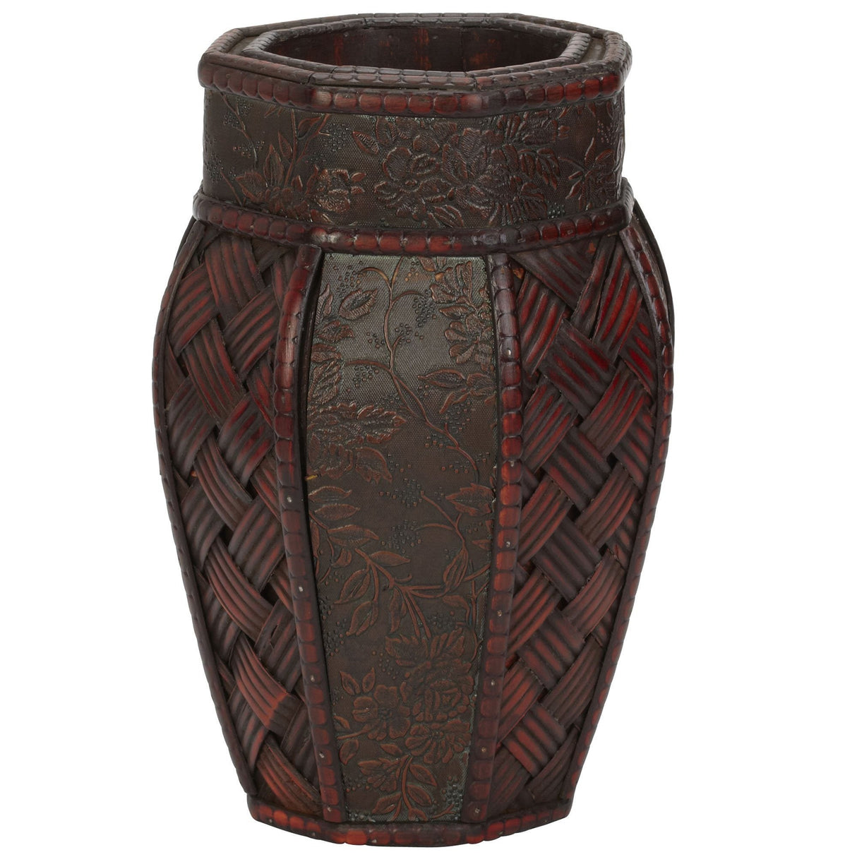 Design and Weave Panel Decorative Planters (Set of 2)-Parc Decor