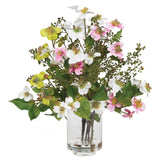 Dogwood Silk Flower Arrangement-Parc Decor