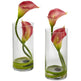 Double Calla Lily w/Cylinder (Set of 2)-Parc Decor