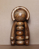 EARTH Totem - Wooden Sculpture-Parc Decor