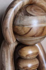 EARTH Totem - Wooden Sculpture-Parc Decor