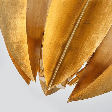 Elvira Farmhouse Gold Hexagonal Ceiling Light-Parc Decor