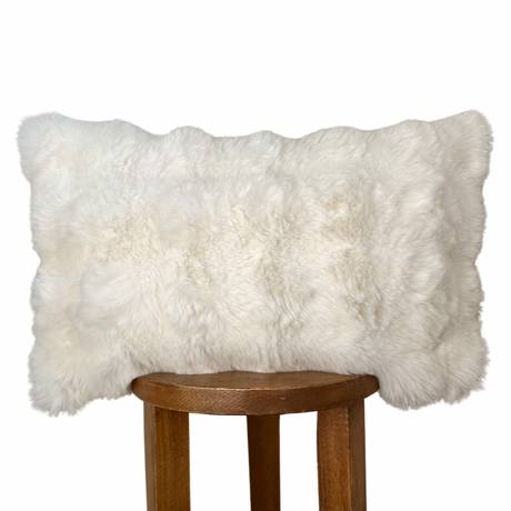 Erie Faux Fur Lumbar Pillow Cover-Parc Decor