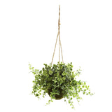 Eucalyptus, Maiden Hair & Berry Hanging Basket (Set of 3)-Parc Decor