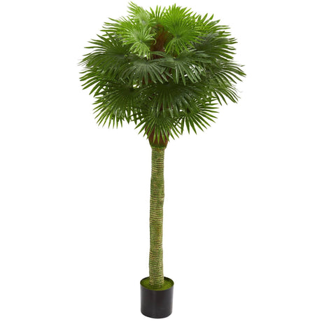 Fan Palm Artificial Tree UV Resistant (Indoor/Outdoor)-Parc Decor