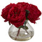 Fancy Rose w/Vase-Parc Decor