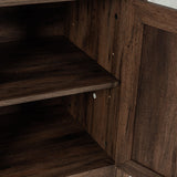 Farmhouse TV Stand for 58 Inch TV Storage Cabinet for Living Room-Parc Decor