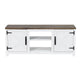 Farmhouse TV Stand for 58 Inch TV Storage Cabinet for Living Room-Parc Decor
