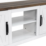 Farmhouse TV Stand for 58 Inch TV Storage Cabinet for Living Room-Parc Decor