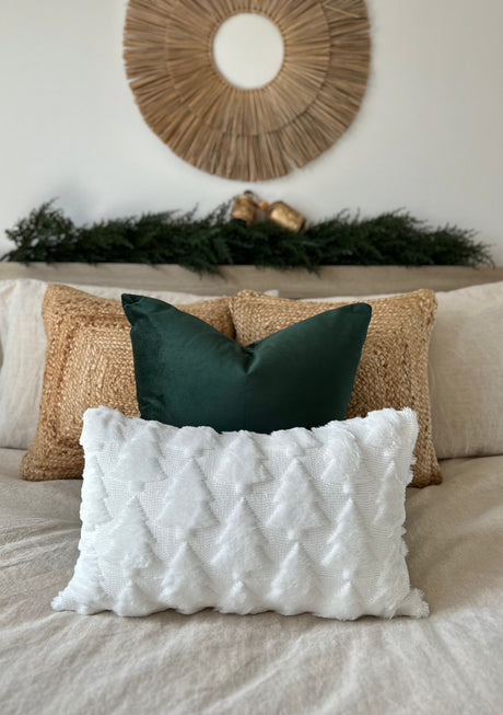 Fraser Fir Lumbar Pillow Cover-Parc Decor