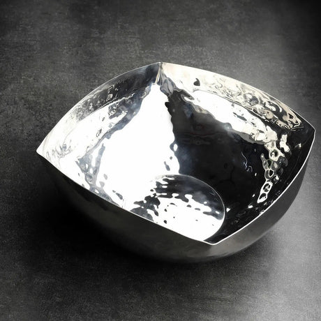 Full Polished Stainless Steel 11" Salad Bowl-Parc Decor