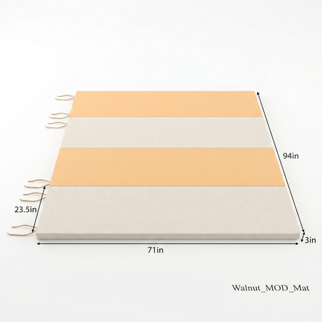 Walnut MODULAR Playset Mat