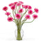 Gerber Daisy Liquid Illusion Silk Flower Arrangement-Parc Decor