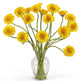 Gerber Daisy Liquid Illusion Silk Flower Arrangement-Parc Decor