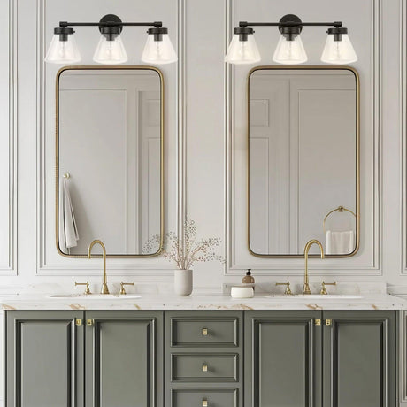 Gleam Modern 3-Light Dimmable Vanity Light-Parc Decor