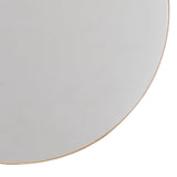 Golden Modern Round Framed Wall Mirror-Parc Decor