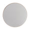 Golden Modern Round Framed Wall Mirror-Parc Decor