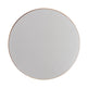 Golden Modern Round Framed Wall Mirror-Parc Decor