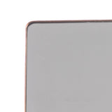 Golden Modern Square Framed Wall Mirror-Parc Decor