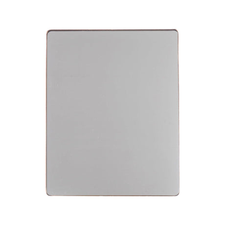 Golden Modern Square Framed Wall Mirror-Parc Decor