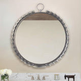 Grey Modern Classic Sunset Wall Mirror-Parc Decor