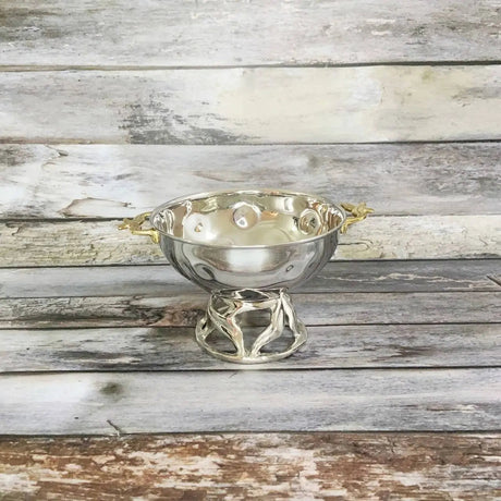 Hammered Bamboo Bowl-Parc Decor