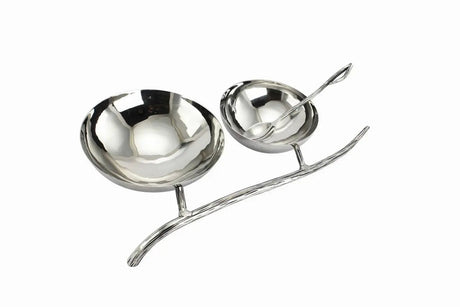 Hammered Branch Nut Bowl-Parc Decor