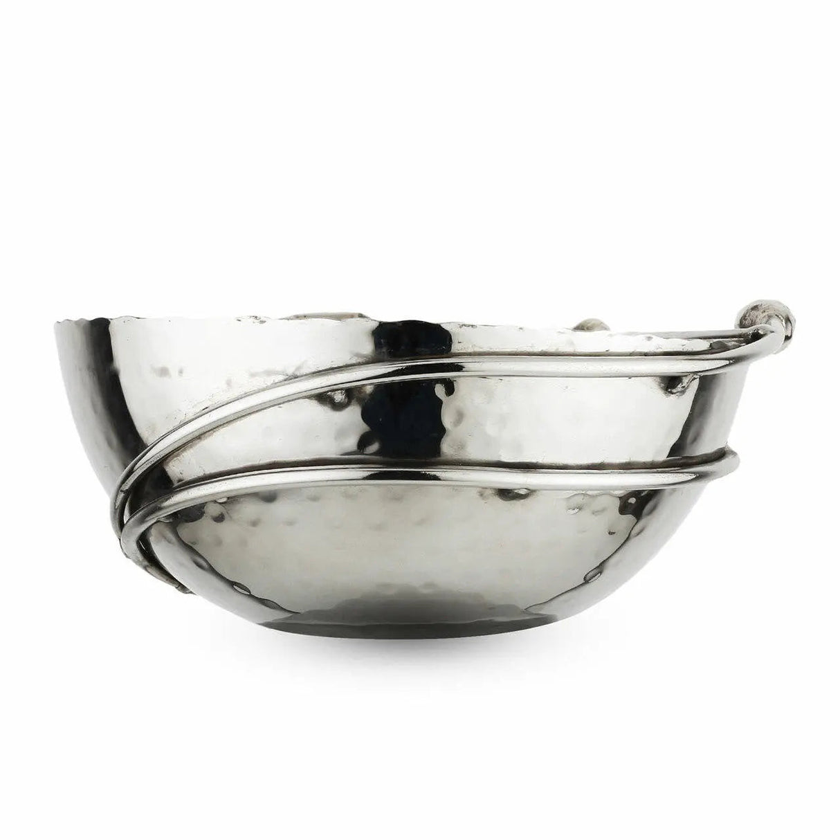 Hammered Chilly Nut Bowl-Parc Decor