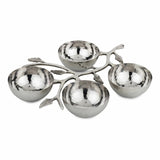 Hammered Leaf Nut Bowl-Parc Decor