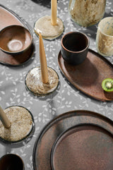 Hand Blown Glass Candle Holder-Parc Decor