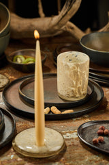 Hand Blown Glass Candle Holder-Parc Decor