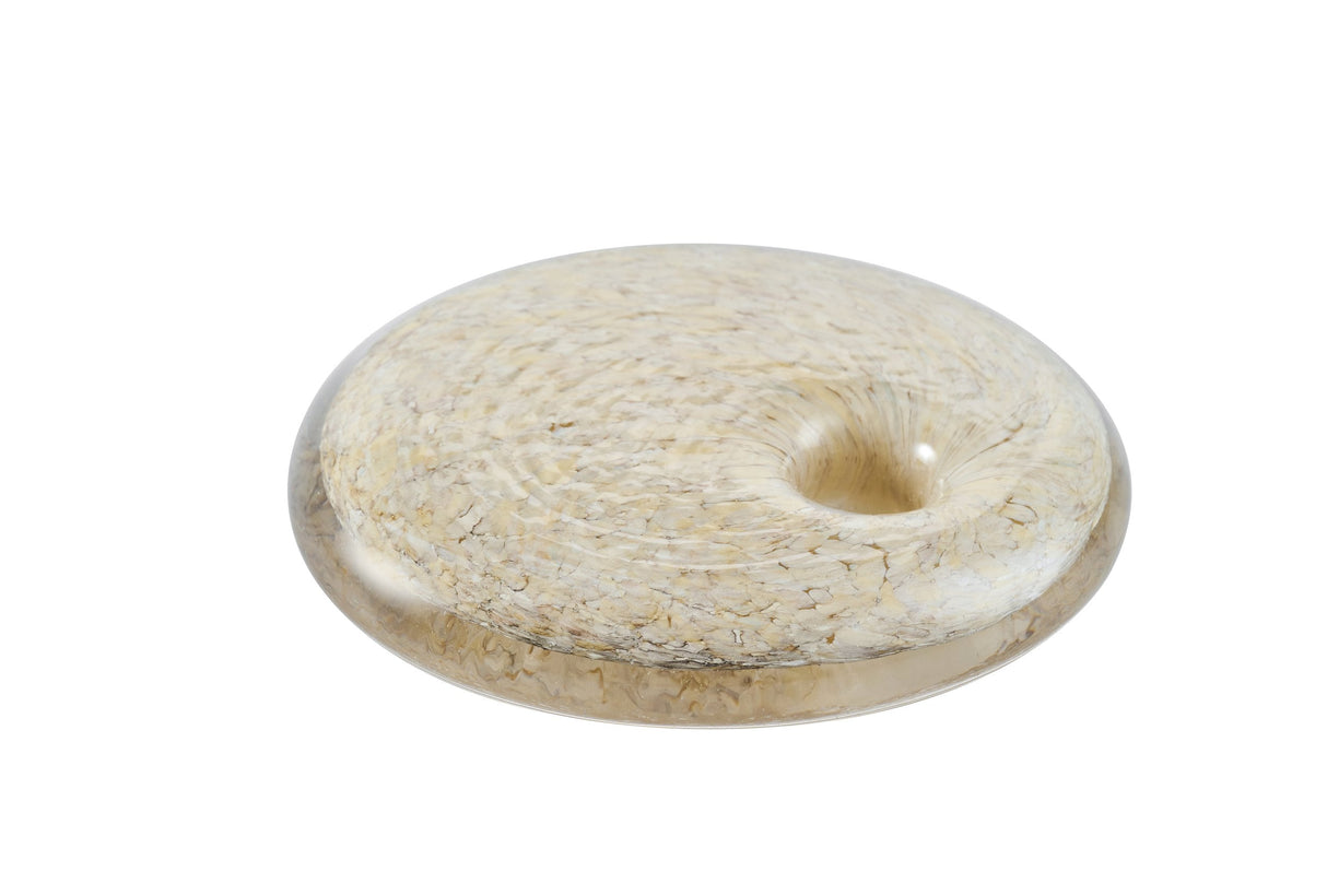 Hand Blown Glass Candle Holder-Parc Decor