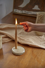 Hand Blown Glass Candle Holder-Parc Decor