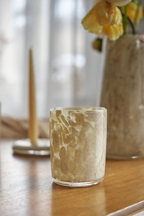 Hand Blown Glass Tumbler-Parc Decor