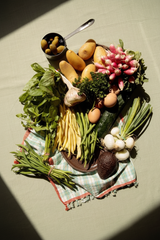 Handmade Oval Stoneware Serving Platter "Pumpernikel"-Parc Decor